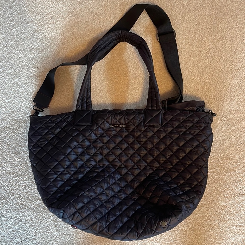 MZ Wallace, medium metro deluxe tote.  Like New, used for one trip.